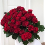 MF1027 - Букет из 45 красных роз картинка №3 - moscowflorist.ru MF1027 - Букет из 45 красных роз фото №3 - moscowflorist.ru