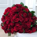 MF1029 - Букет из 75 красных роз картинка №1 - moscowflorist.ru MF1029 - Букет из 75 красных роз фото №1 - moscowflorist.ru