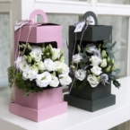 MF5731 - Фирменный фонарик с эустомой картинка №2 - moscowflorist.ru MF5731 - Фирменный фонарик с эустомой фото №2 - moscowflorist.ru