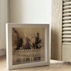 MF3025 - Коллаж из сухоцветов в декоративной рамке фото №8 - moscowflorist.ru