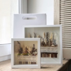 MF3025 - Коллаж из сухоцветов в декоративной рамке фото №7 - moscowflorist.ru