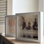 MF3025 - Коллаж из сухоцветов в декоративной рамке фото №6 - moscowflorist.ru