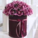 MF0551 - Большая юбилейная коробка с орхидеями картинка №5 - moscowflorist.ru MF0551 - Большая юбилейная коробка с орхидеями фото №5 - moscowflorist.ru