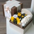 MF5037 - Вкусная посылка с желтыми розами и белым безе картинка №5 - moscowflorist.ru MF5037 - Вкусная посылка с желтыми розами и белым безе фото №5 - moscowflorist.ru
