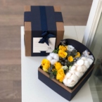 MF5037 - Вкусная посылка с желтыми розами и белым безе картинка №6 - moscowflorist.ru MF5037 - Вкусная посылка с желтыми розами и белым безе фото №6 - moscowflorist.ru
