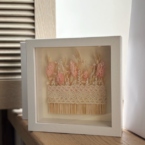 MF3033 - Коллаж-панно с сухоцветами фото №3 - moscowflorist.ru