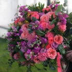 MF1122 - Большой яркий букет с пионовидными розами картинка №4 - moscowflorist.ru MF1122 - Большой яркий букет с пионовидными розами фото №4 - moscowflorist.ru