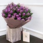 k1136 - Букет из 35 тюльпанов в асс. (от 5 шт.) картинка №3 - moscowflorist.ru k1136 - Букет из 35 тюльпанов в асс. (от 5 шт.) фото №3 - moscowflorist.ru