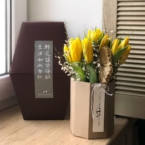 MF8104 - Серия коробок Panda Bowl с тюльпанами в асс.  фото №12 - moscowflorist.ru