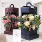 MF5748 - Цветочный фонарик с розовыми розами в асс. картинка №2 - moscowflorist.ru MF5748 - Цветочный фонарик с розовыми розами в асс. фото №2 - moscowflorist.ru