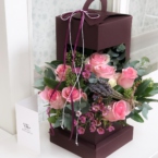MF5748 - Цветочный фонарик с розовыми розами в асс. картинка №7 - moscowflorist.ru MF5748 - Цветочный фонарик с розовыми розами в асс. фото №7 - moscowflorist.ru