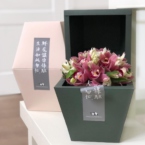 MF8106 - Фирменная коробка Panda Bowl с орхидеями фото №2 - moscowflorist.ru