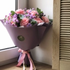 MF1148 - Ароматный розово-сиреневый букет без роз картинка №4 - moscowflorist.ru MF1148 - Ароматный розово-сиреневый букет без роз фото №4 - moscowflorist.ru