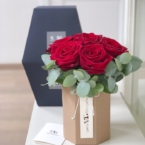 MF8109 - Оригинальная коробка PandaBowl с красными розами картинка №5 - moscowflorist.ru MF8109 - Оригинальная коробка PandaBowl с красными розами фото №5 - moscowflorist.ru