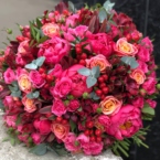 MF1167 - Ярко-розовый букет с пионами и розами картинка №4 - moscowflorist.ru MF1167 - Ярко-розовый букет с пионами и розами фото №4 - moscowflorist.ru