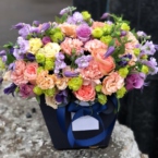 MF7729 - Пышная фирменная сумка с элегантным миксом картинка №2 - moscowflorist.ru MF7729 - Пышная фирменная сумка с элегантным миксом фото №2 - moscowflorist.ru