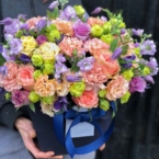 MF7729 - Пышная фирменная сумка с элегантным миксом картинка №3 - moscowflorist.ru MF7729 - Пышная фирменная сумка с элегантным миксом фото №3 - moscowflorist.ru