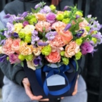 MF7729 - Пышная фирменная сумка с элегантным миксом картинка №5 - moscowflorist.ru MF7729 - Пышная фирменная сумка с элегантным миксом фото №5 - moscowflorist.ru
