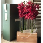 MF5139 - Коробка Алхимия с орхидеями фото №3 - moscowflorist.ru