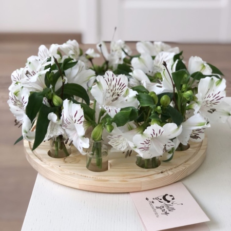 MF5422 - Алхимия Магия круга Альстромерия - фото moscowflorist.ru