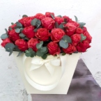MF7732 - Цветочная сумка с яркой пионовидной розой картинка №3 - moscowflorist.ru MF7732 - Цветочная сумка с яркой пионовидной розой фото №3 - moscowflorist.ru