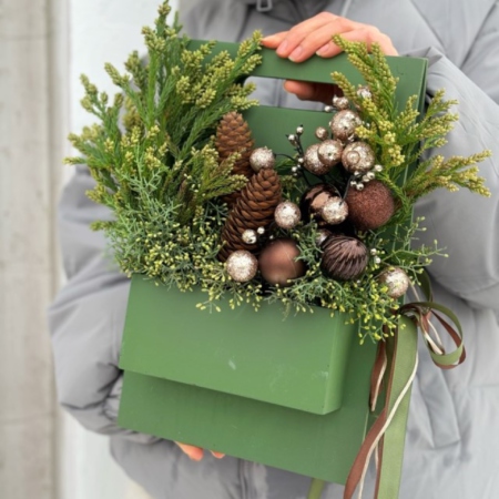 MF5658 - Этюдник серии Настроение "Время волшебства" - фото moscowflorist.ru