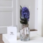 k5835 - Ваза с гиацинтом в холщовом мешочке (от 10 шт.) картинка №1 - moscowflorist.ru k5835 - Ваза с гиацинтом в холщовом мешочке (от 10 шт.) фото №1 - moscowflorist.ru