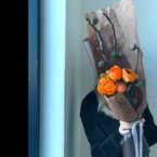 MF1405 - Интерьерный сезонный букет с ранункулюсами коллекции Morse фото №4 - moscowflorist.ru