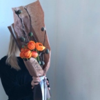 MF1405 - Интерьерный сезонный букет с ранункулюсами коллекции Morse фото №2 - moscowflorist.ru