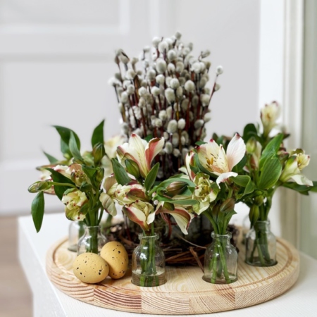 MF5429 - Магия круга серии Алхимия с вербой - фото moscowflorist.ru