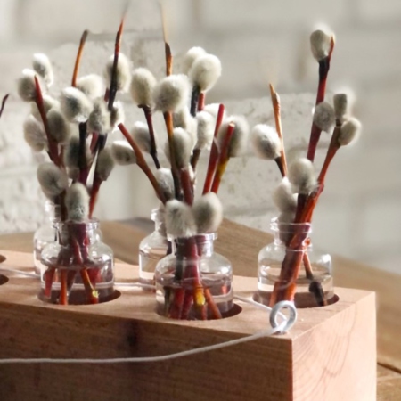 MF5245 - Набор Алхимия с вербой - фото moscowflorist.ru