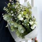 MF1409 - Бело-пепельный букет коллекции Morse картинка №3 - moscowflorist.ru MF1409 - Бело-пепельный букет коллекции Morse фото №3 - moscowflorist.ru