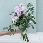 MF1411 - Букет с георгинами коллекции Morse картинка №3 - moscowflorist.ru MF1411 - Букет с георгинами коллекции Morse фото №3 - moscowflorist.ru