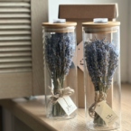 MF5875 - Лавандовая Ваза-огонек с подсветкой (продажа от 2 шт) фото №1 - moscowflorist.ru